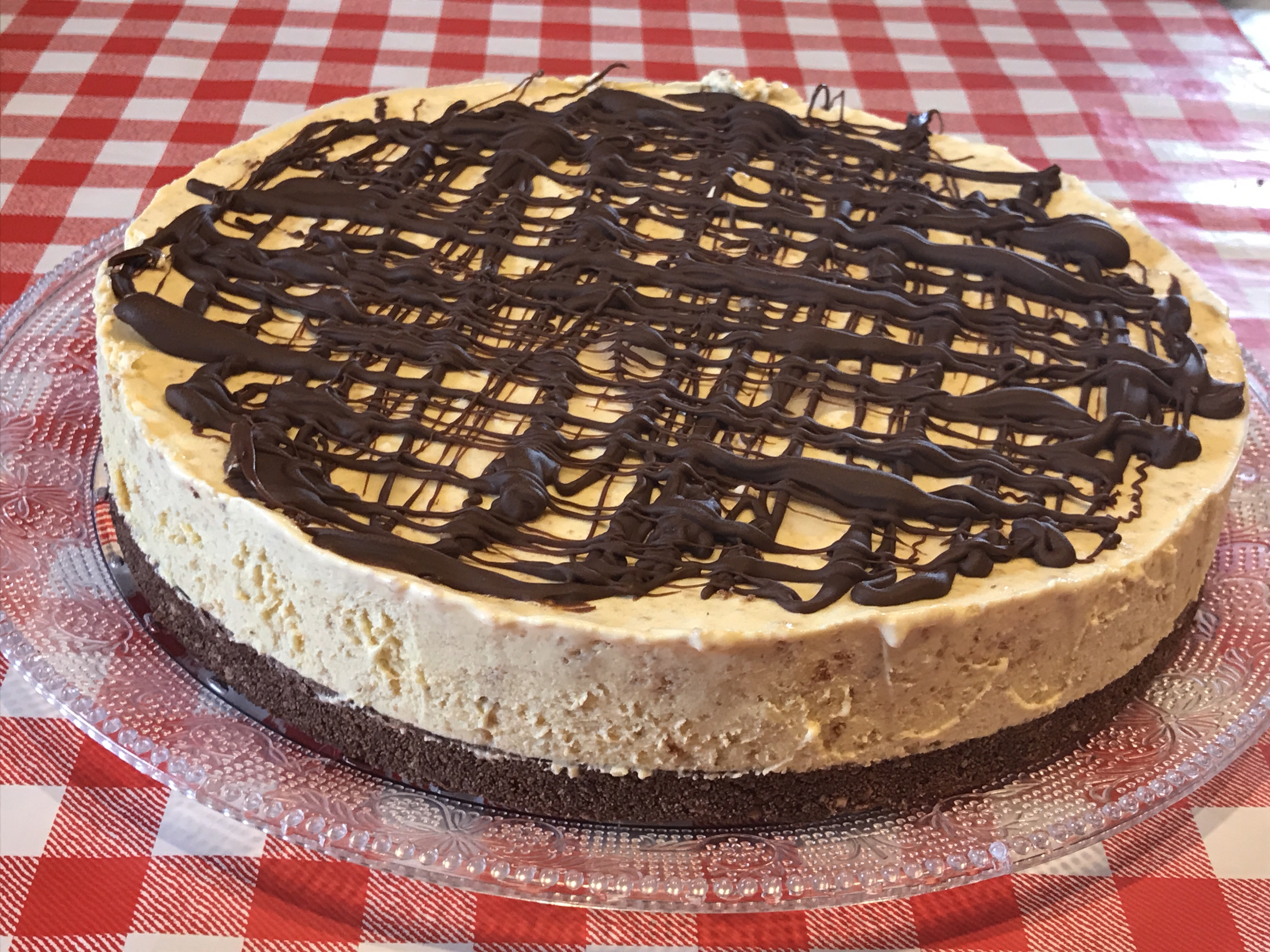 TORTA SEMIFREDDA AMARETTI E NUTELLA