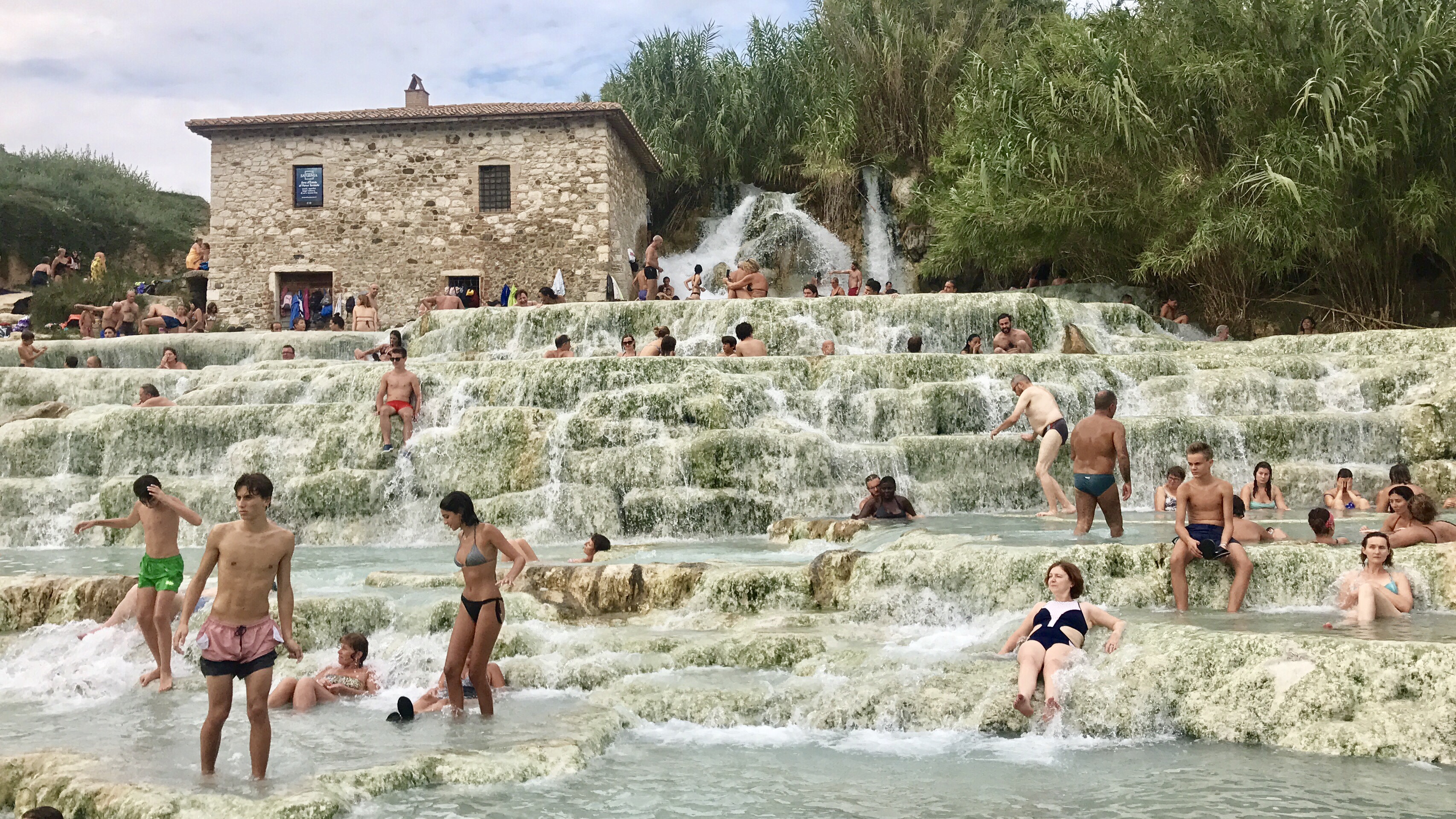 Terme di Saturnia gratuite, il mulino