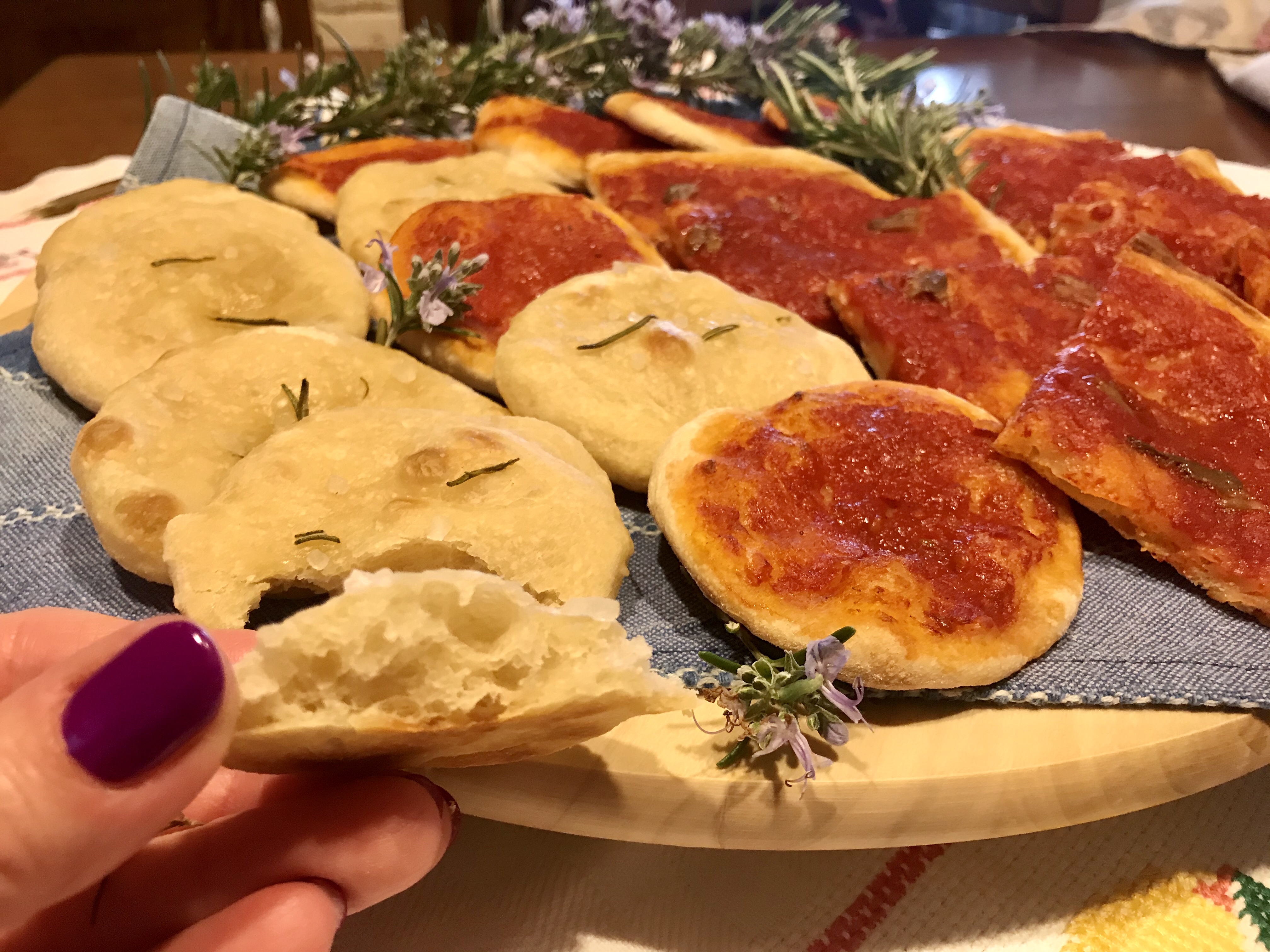 Pizza senza lievito, solo con acqua fermentata di frutta